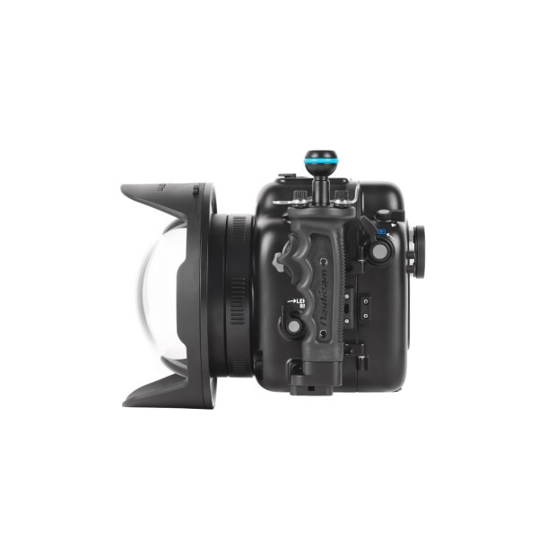 Nauticam N120 140mm Optical Glass Fisheye Port with Removable Shade II