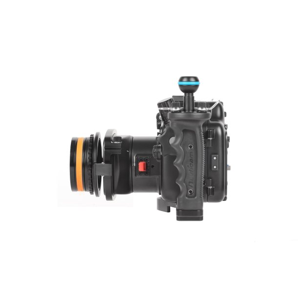 Nauticam NA-L10 Pro Paket f�r Panasonic Lumix L10 (inkl. Flexitray, rechter Griff, zwei Kugeladapter, M16-Ventil, Ausl�serverl�ngerung)