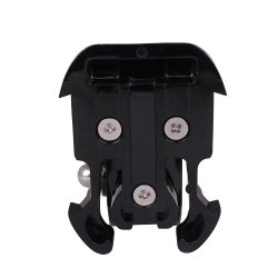 Vertical surface J-hook buckle