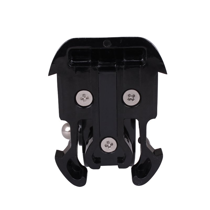 Vertical surface J-hook buckle