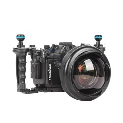 Nauticam NA-L10 Pro Package for Panasonic Lumix L10 (inc. flexitray, right handle, two balls, M16 valve, shutter extension)
