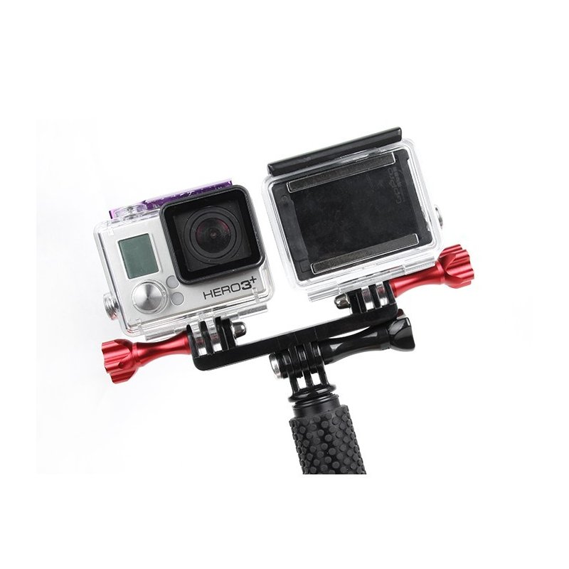 Double mount for GoPro