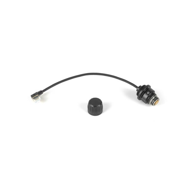 Housing LEMO Bulkhead with Integrated Ethernet Cable (for NA-D6) 