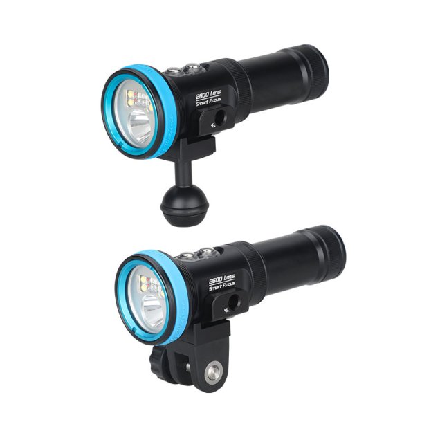 Weefine Smart Focus 2600 Diving Video Light