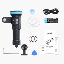 Weefine Smart Focus 2600 Diving Video Light