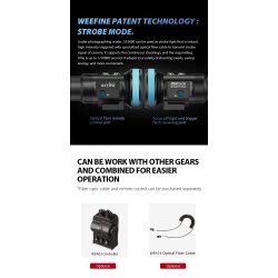 Weefine Smart Focus 2600 Diving Video Light