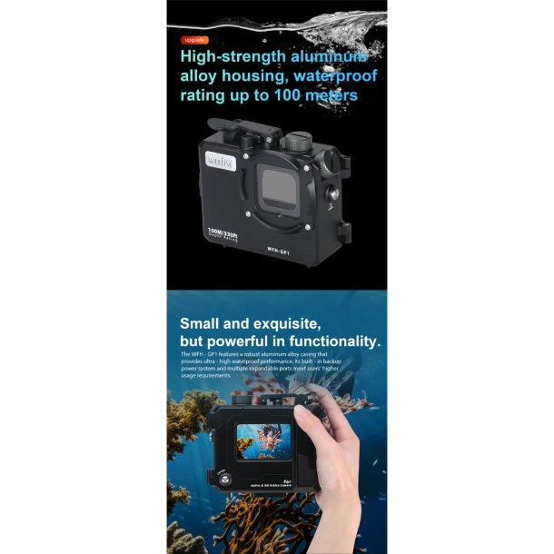 WeeFine WFH-GP1 Action Camera Dive Housing
