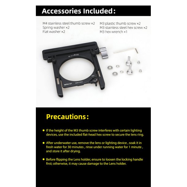 LH-01 Flip Lens Holder