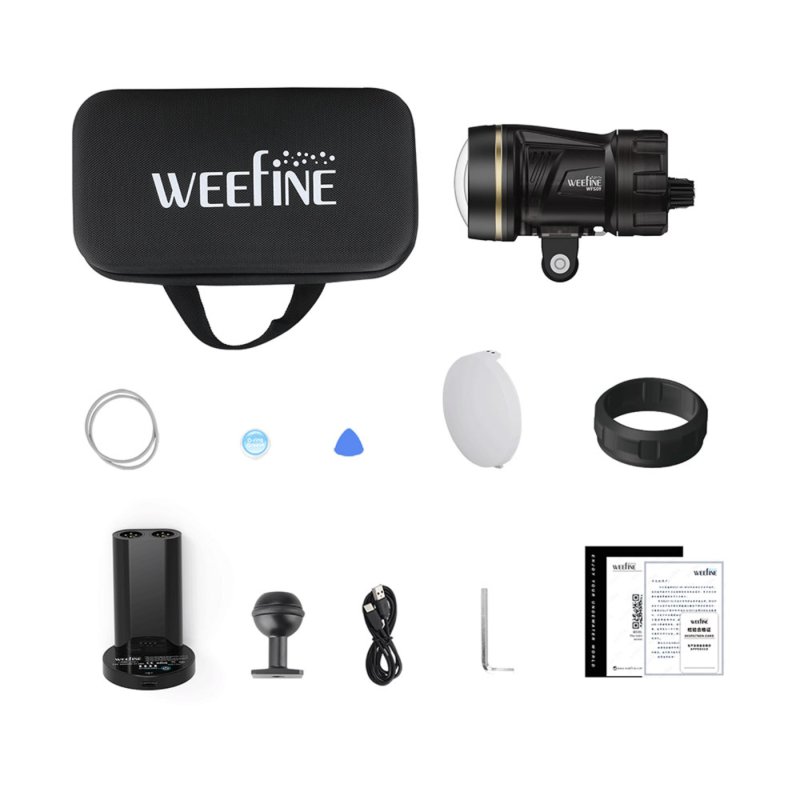Weefine Strobe with 3000 Lumen Video Light [WFS09]