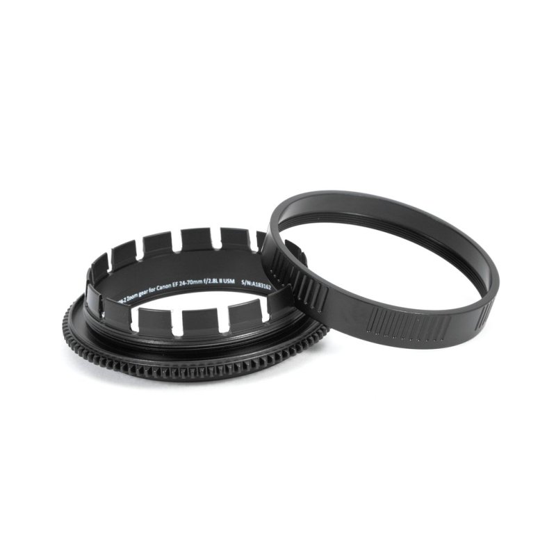 Nauticam C2470II-Z Zoom gear for Canon EF 24-70mm f/2.8L II USM