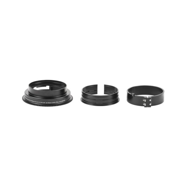 Nauticam RF2850-Z Zoom Gear for Canon RF 24-50mm F4.5-6.3 IS STM with 28-50mm Limitor Ring V2