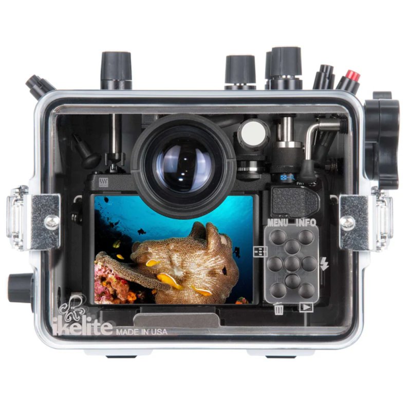Ikelite 200DLM/A Underwater Housing for Olympus OM-D E-M10 III, E-M10 IV Mirrorless Cameras non TTL