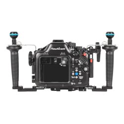 Nauticam NA-L10 Pro Package for Panasonic Lumix L10 (inc. flexitray, right handle, two balls, M16 valve, shutter extension)