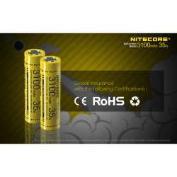 Nitecore IMR18650 3100mAh 35A Rechargeable Battery