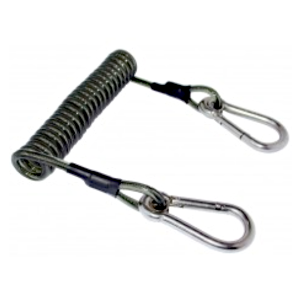 Cable Carabiner Spring Line