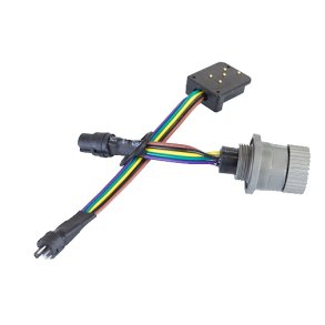 NA-Canon hotshoe plug to a Nikonos bulkhead (x and ground connection only)