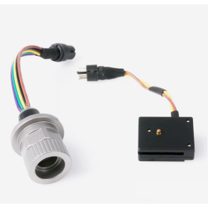 M14 Nikonos 5-pin Buchse mit Universal-Blitzschuh