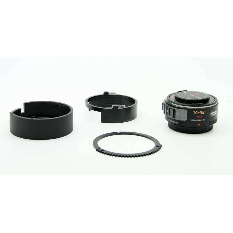 P1442X-PZ Panazonic Lumix G X Vario PZ 14-42mm F3.5-5.6 ASPH.  POWER O.I.S. (H-PS14042)  zoom gear