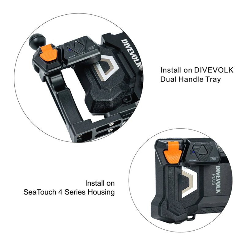 Divevolk Underwater External Shutter for Seatouch 4 Max Series Housing
