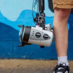 Ikelite RC165 TTL Underwater Strobe, Arm, and Fiber Optic Cord Bundle