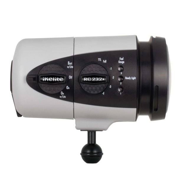 Ikelite RC232 TTL Underwater Strobe with Video Light [Fiber Optic]