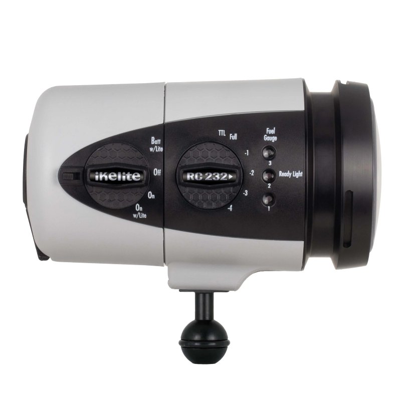 Ikelite RC232 TTL Underwater Strobe with Video Light [Fiber Optic]