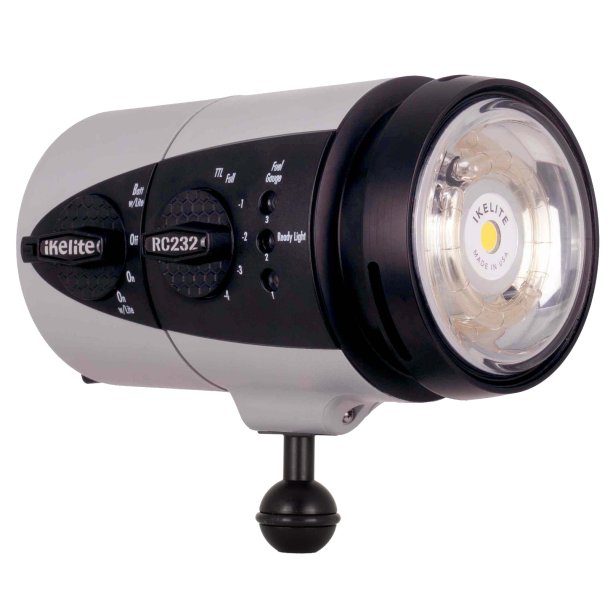Ikelite RC232 TTL Underwater Strobe with Video Light [Fiber Optic]