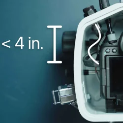 USB Charging &amp; Data Transfer Bulkhead for 200DL and 50DL Underwater Housings