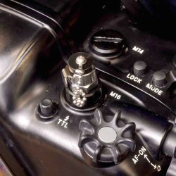 Ikelite Vakuumventil fr M16-Zubehranschluss fr Nauticam, Isotta, Nimar Unterwassergehuse