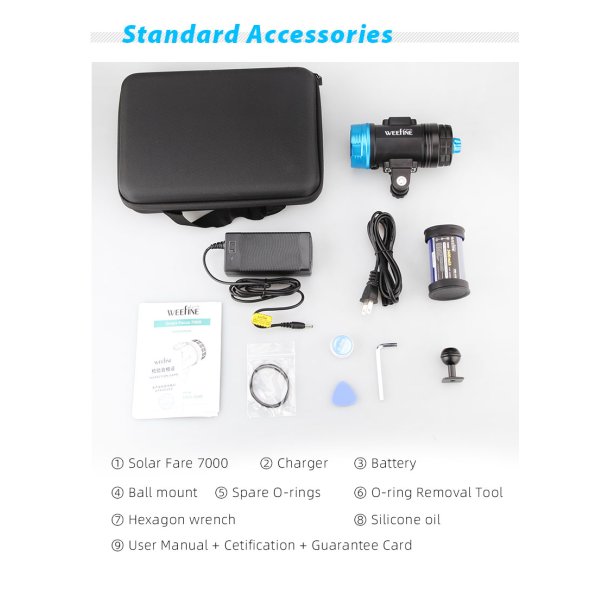 Weefine Smart Focus 7000 Video Light