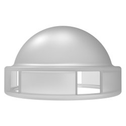 Marelux 140 Degree Diffuser For Strobe Apollo Y(White)