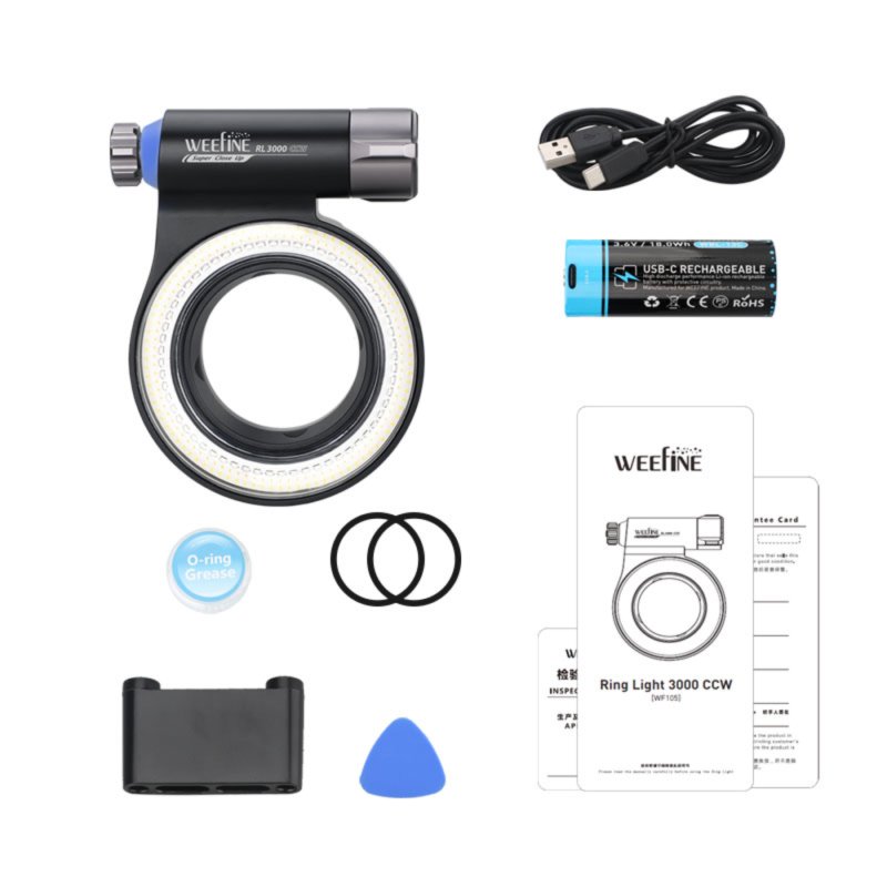 Weefine Ring Light 3000