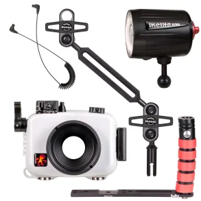 Ikelite Underwater Housing and Ecko Strobe Deluxe Kit