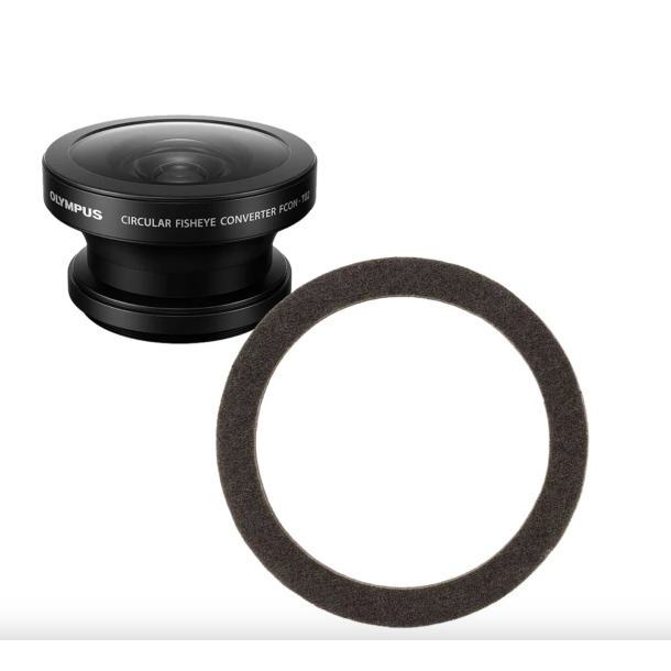 Anti-Reflection Ring for Olympus FCON-T02 Fisheye Lens