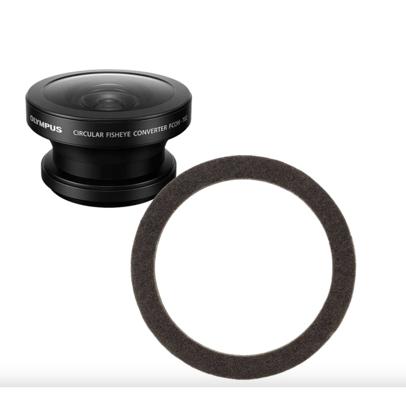 Anti-Reflection Ring for Olympus FCON-T02 Fisheye Lens