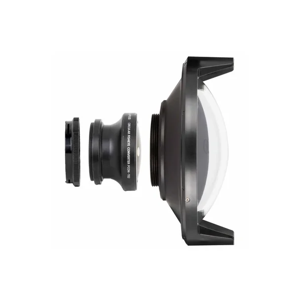 Dome Port for Olympus FCON-T02 Kit with Fisheye Lens for OM System TG-7, Olympus TG-6
