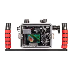 200FP/F Underwater Housing for Sony Alpha a6700 PZ 16-50mm with Fiber Optic Transmitter