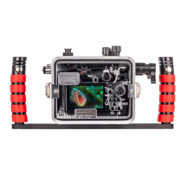 200FP/T Unterwassergeh�use f�r Sony Alpha a6700 PZ 16-50mm mit integriertem TTL f�r DS-Blitzger�te