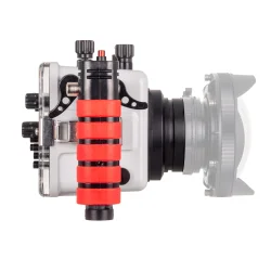 200FP/T Underwater Housing for Sony Alpha a6700 PZ 16-50mm with Built-In TTL for DS Strobes