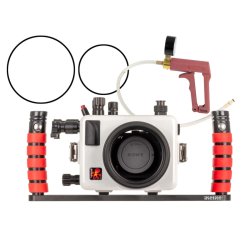 Ikelite 200DLM/A Underwater Housing for Sony Alpha a7C II, a7CR Deluxe Version with Handles &amp; Vacuum
