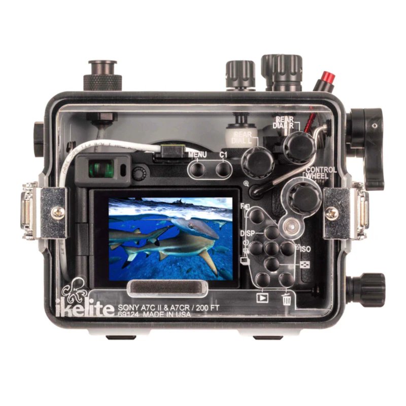 Ikelite 200DLM/A Underwater Housing for Sony Alpha a7C II, a7CR Deluxe Version with Handles &amp; Vacuum
