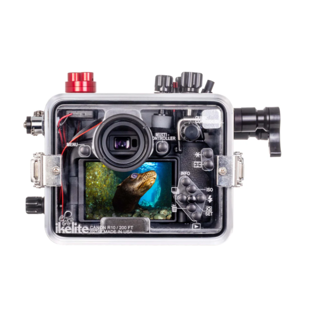 Ikelite 2200DLM/D Underwater Housing for Canon EOS R10 [Fiber Optic Update]