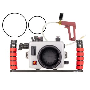 Ikelite 200DLM/D Underwater Housing for Canon EOS R10 Deluxe Version with Handles & Vacuum System