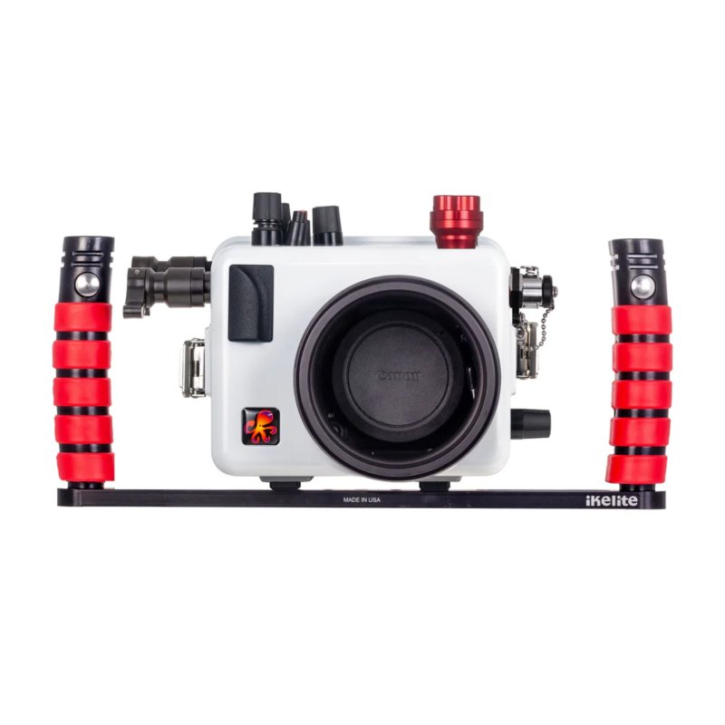 Ikelite 200DLM/D Underwater Housing for Canon EOS R8 [Fiber Optic Update]
