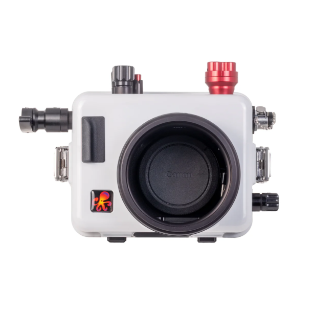 200DLM/D Underwater Housing for Canon EOS R100 with 18-45mm &amp; 10-18mm Lenses [Fiber Optic Update]