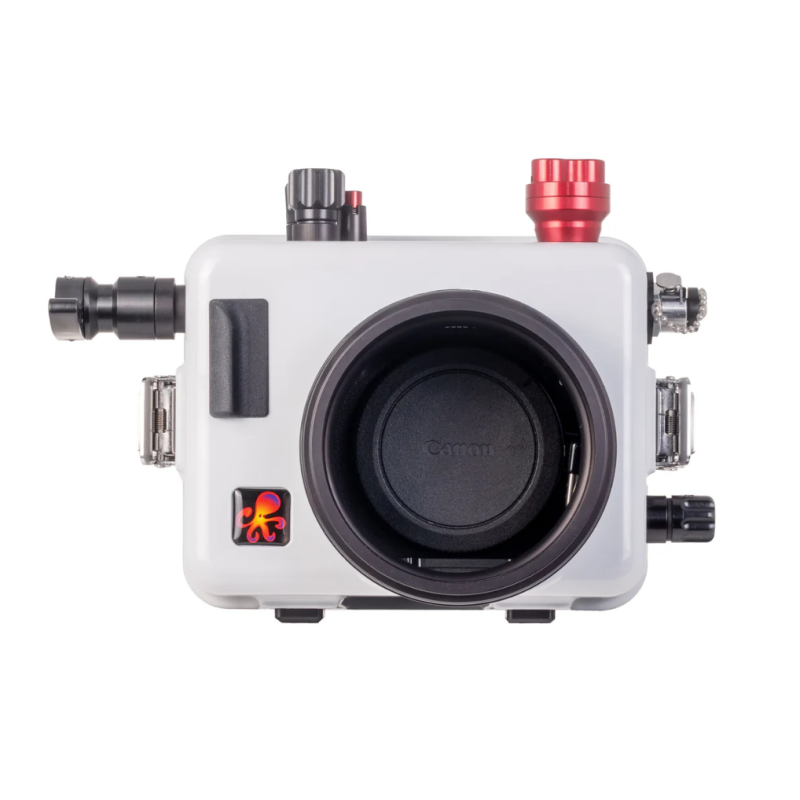 200DLM/D Underwater Housing for Canon EOS R100 with 18-45mm &amp; 10-18mm Lenses [Fiber Optic Update]