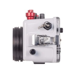 200DLM/D Underwater Housing for Canon EOS R100 with 18-45mm &amp; 10-18mm Lenses [Fiber Optic Update]