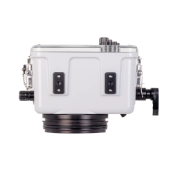 200DLM/D Underwater Housing for Canon EOS R100 with 18-45mm &amp; 10-18mm Lenses [Fiber Optic Update]