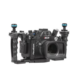 Nauticam NA-L10 Pro Package for Panasonic Lumix L10 (inc. flexitray, right handle, two balls, M16 valve, shutter extension)
