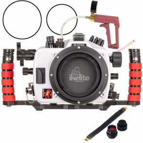 Ikelite 200DL Underwater Housing for Nikon Z8 Deluxe Version with Handles, Vacuum Pump